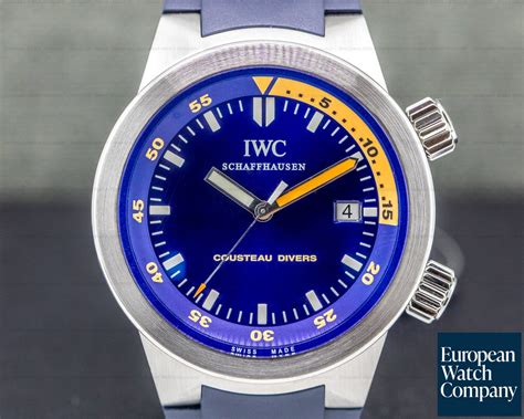 iwc acquatimer|iwc aquatimer cousteau diver.